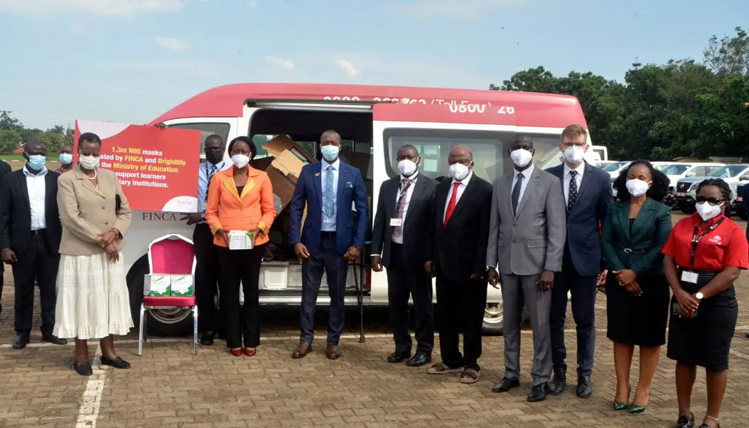 FINCA International Donates 1.5 million Face Masks to Schools in Uganda to Help Combat Covid-19
