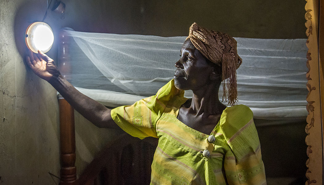 The Power of a Solar Lamp